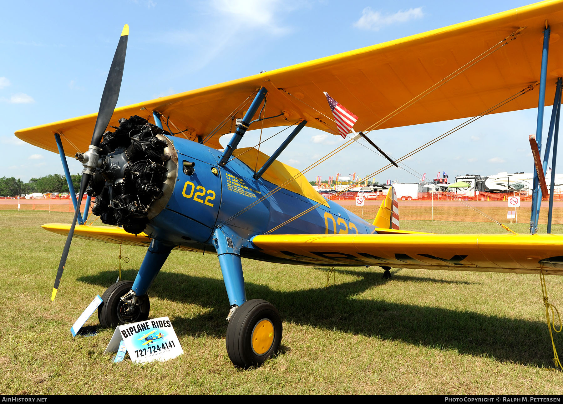 Aircraft Photo of N49760 | Stearman PT-17 Kaydet (A75N1) | USA - Air Force | AirHistory.net #16177