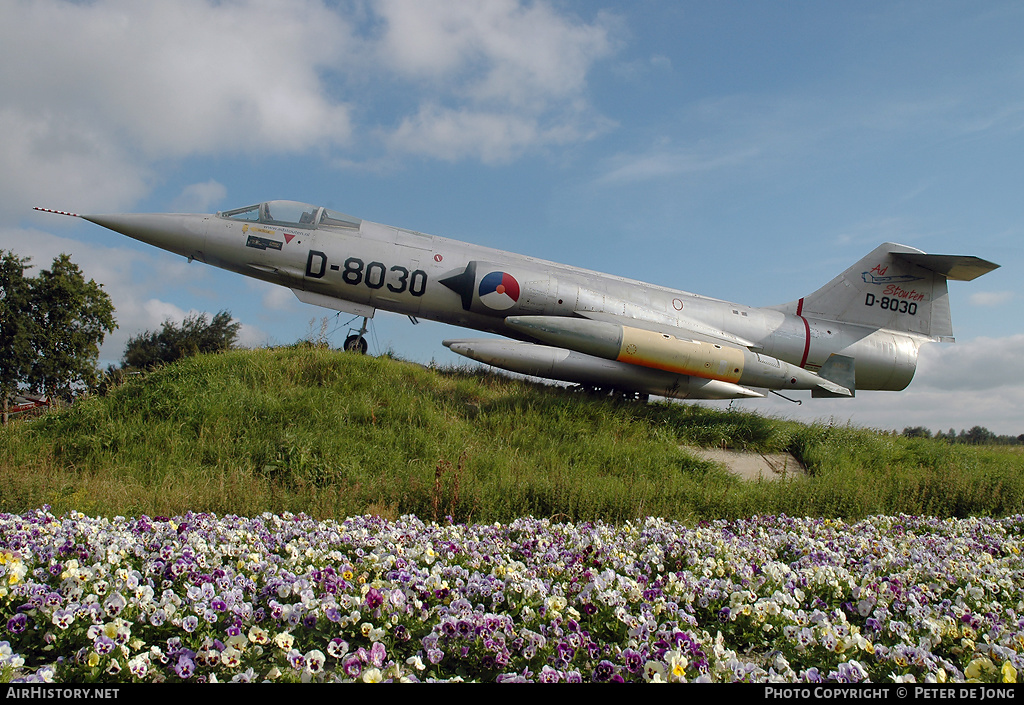 Aircraft Photo of D-8030 | Lockheed F-104G Starfighter | Netherlands - Air Force | AirHistory.net #16184