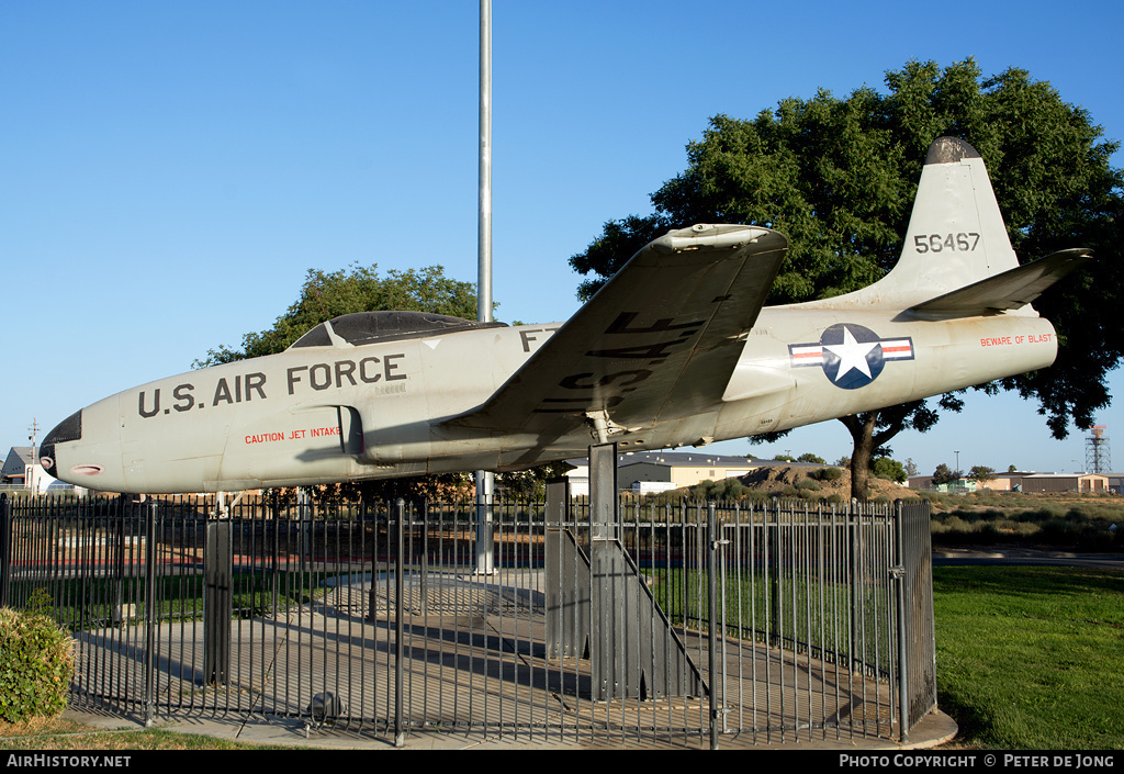 Aircraft Photo of 56467 | Lockheed TV-1 Shooting Star | USA - Air Force | AirHistory.net #16225