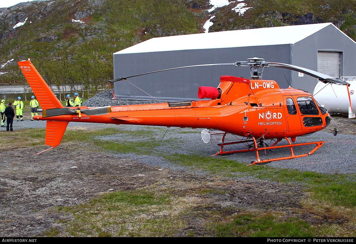 Aircraft Photo of LN-OWG | Eurocopter AS-350B-3 Ecureuil | Nord Helikopter | AirHistory.net #16244