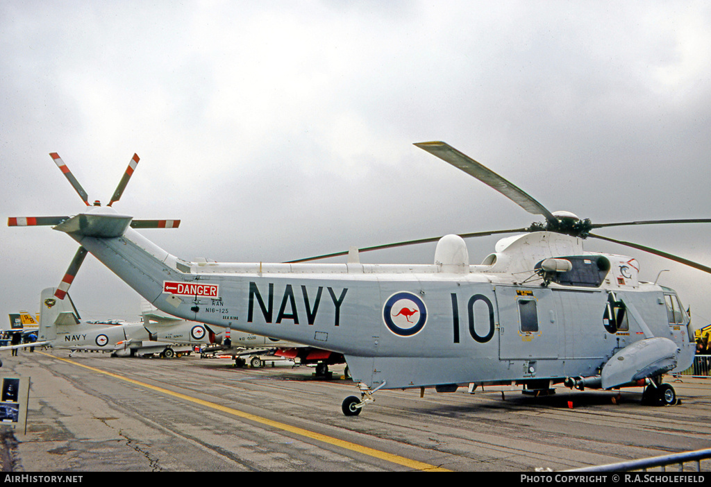 Aircraft Photo of N16-125 | Westland WS-61 Sea King Mk50A | Australia - Navy | AirHistory.net #16269