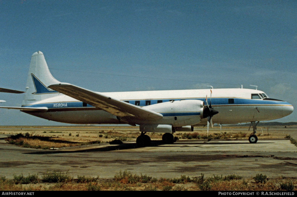 Aircraft Photo of N580HA | Convair 580 | AirHistory.net #16270