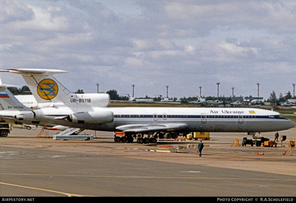 Aircraft Photo of UR-85118 | Tupolev Tu-154B | Air Ukraine | AirHistory.net #16271