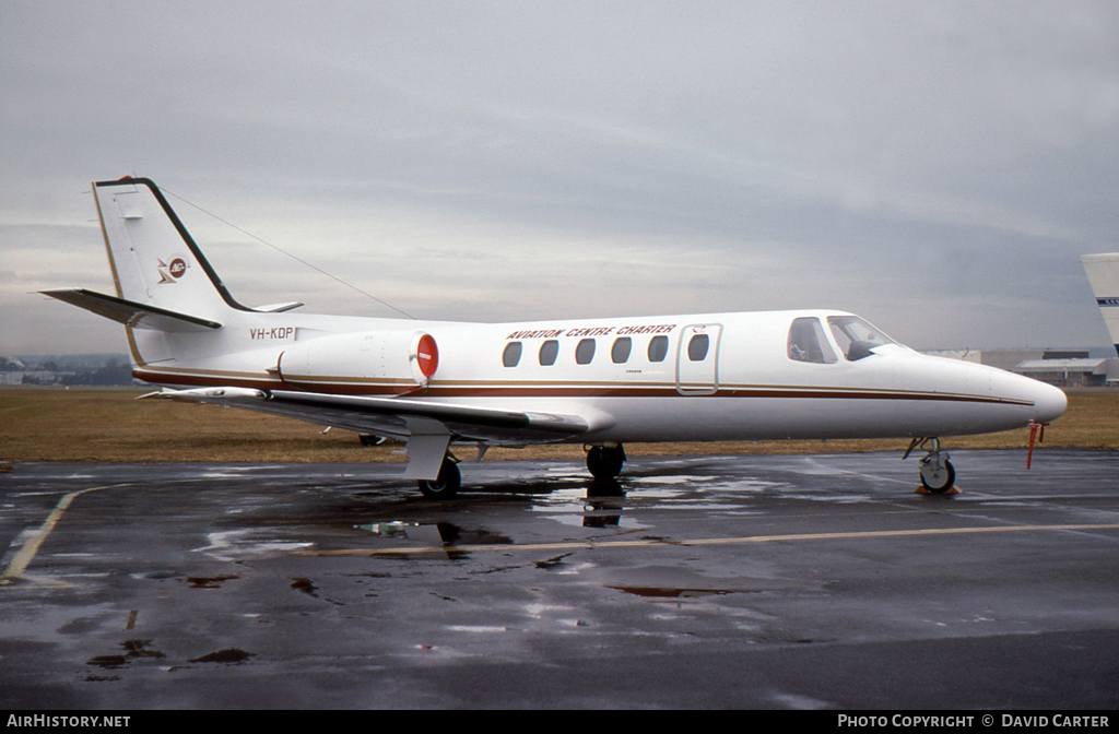 Aircraft Photo of VH-KDP | Cessna 550 Citation II | Aviation Centre | AirHistory.net #16276