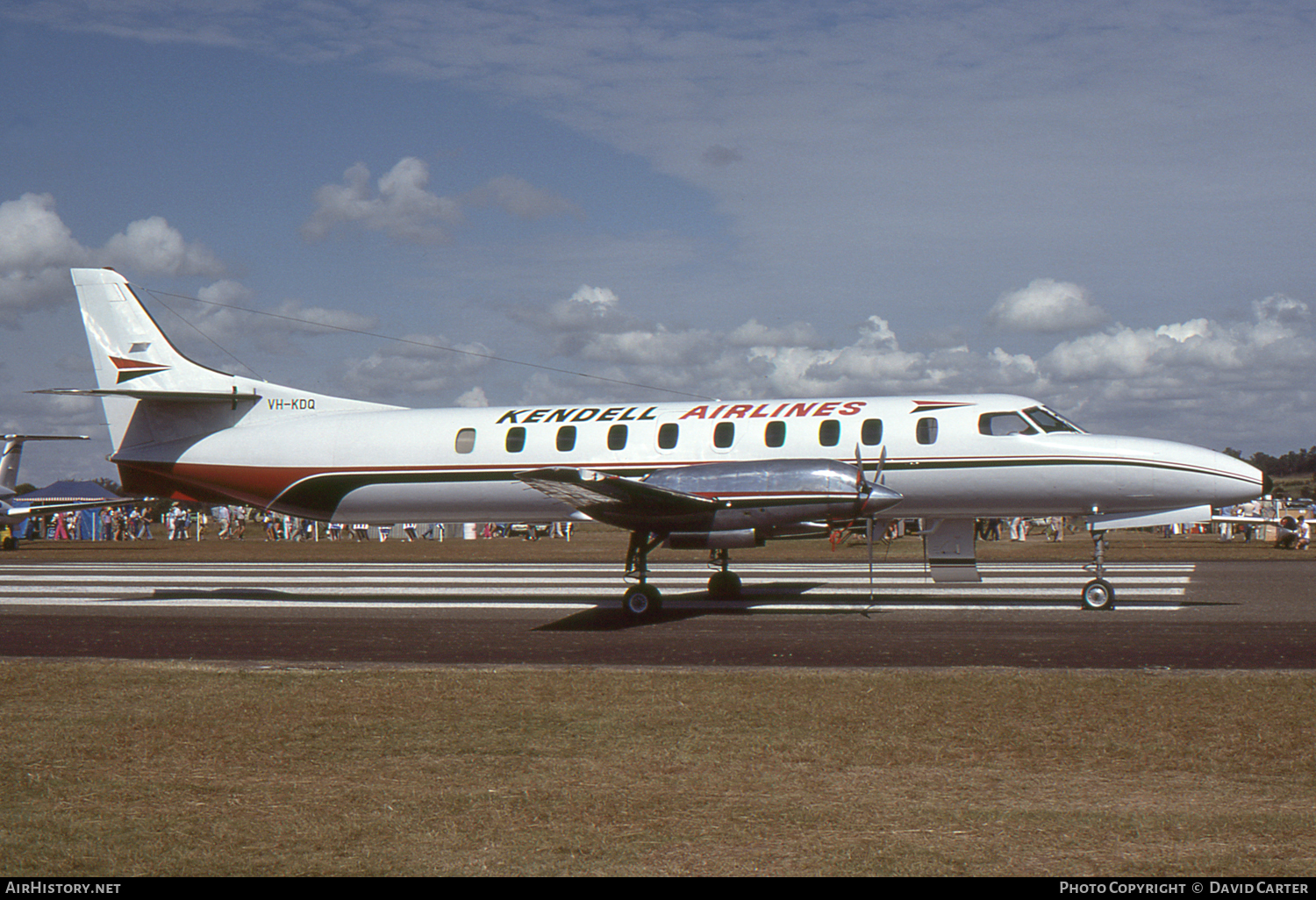 Aircraft Photo of VH-KDQ | Fairchild Swearingen SA-226TC Metro II | Kendell Airlines | AirHistory.net #16283