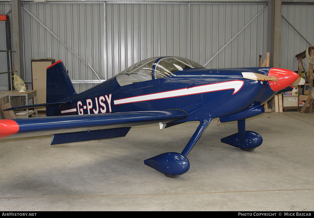 Aircraft Photo of G-PJSY | Van's RV-6 | AirHistory.net #16302