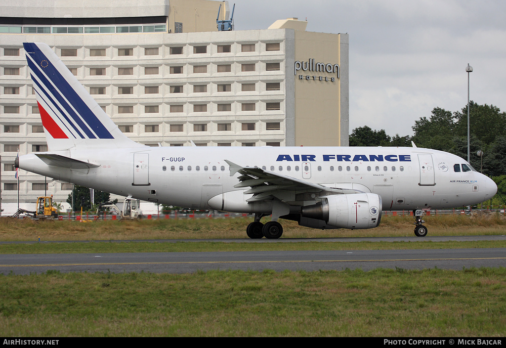 Aircraft Photo of F-GUGP | Airbus A318-111 | Air France | AirHistory.net #16314
