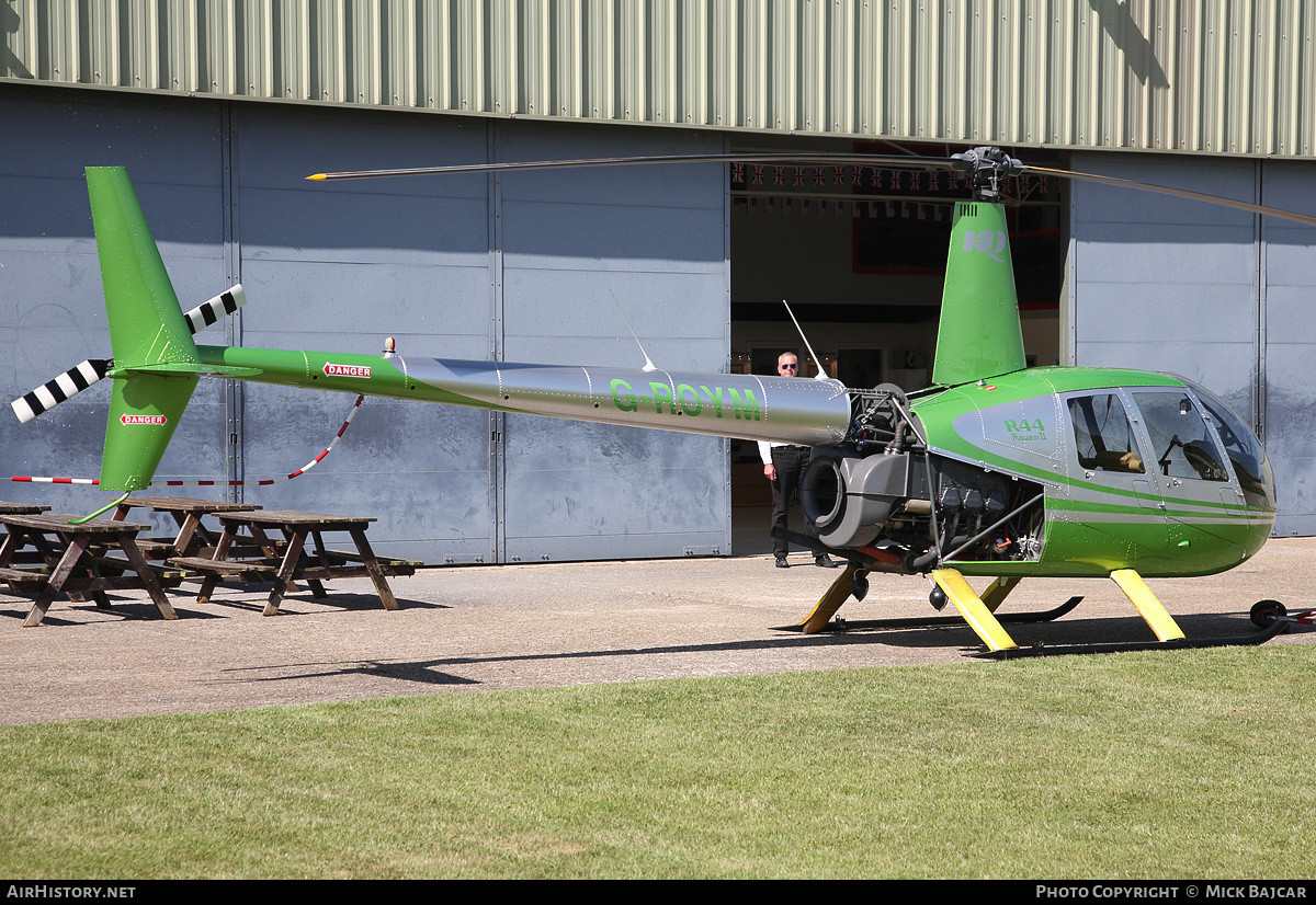 Aircraft Photo of G-ROYM | Robinson R-44 Raven II | AirHistory.net #16324