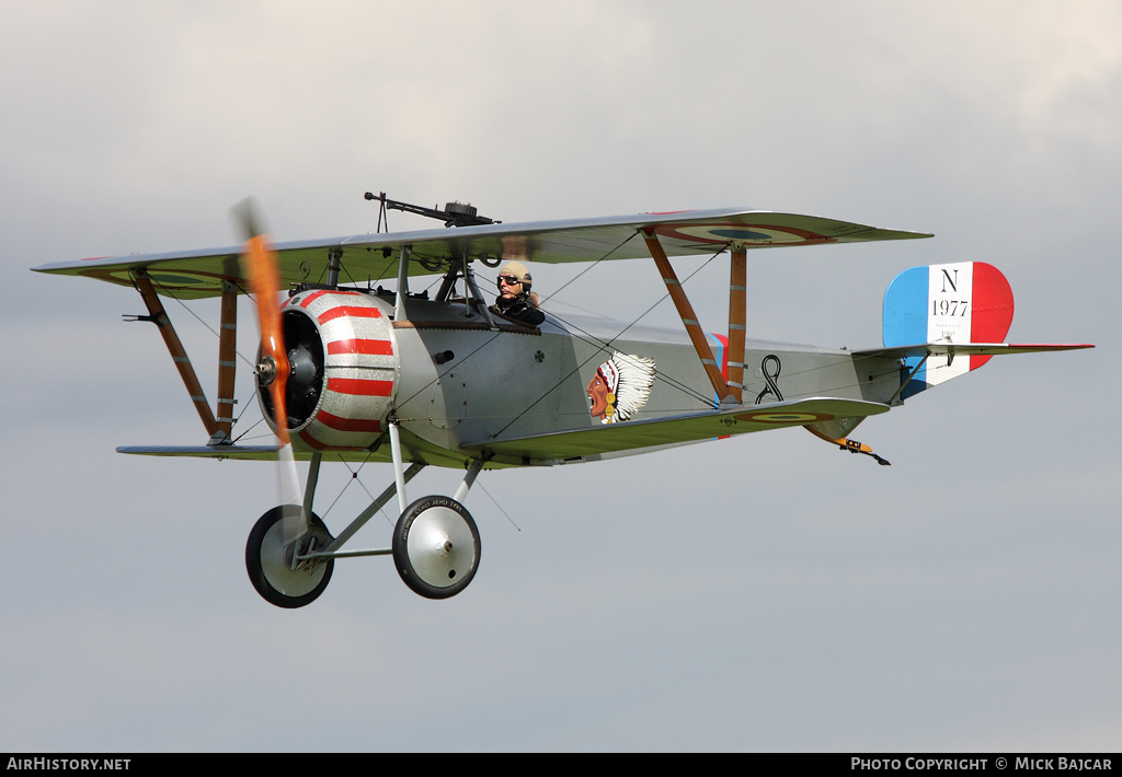 Aircraft Photo of G-BWMJ / N1977 | Nieuport 17/23 Scout (replica) | France - Air Force | AirHistory.net #16338
