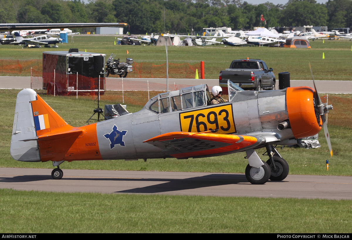 Aircraft Photo of N7693Z / 7693 | North American T-6C Texan | South Africa - Air Force | AirHistory.net #16349