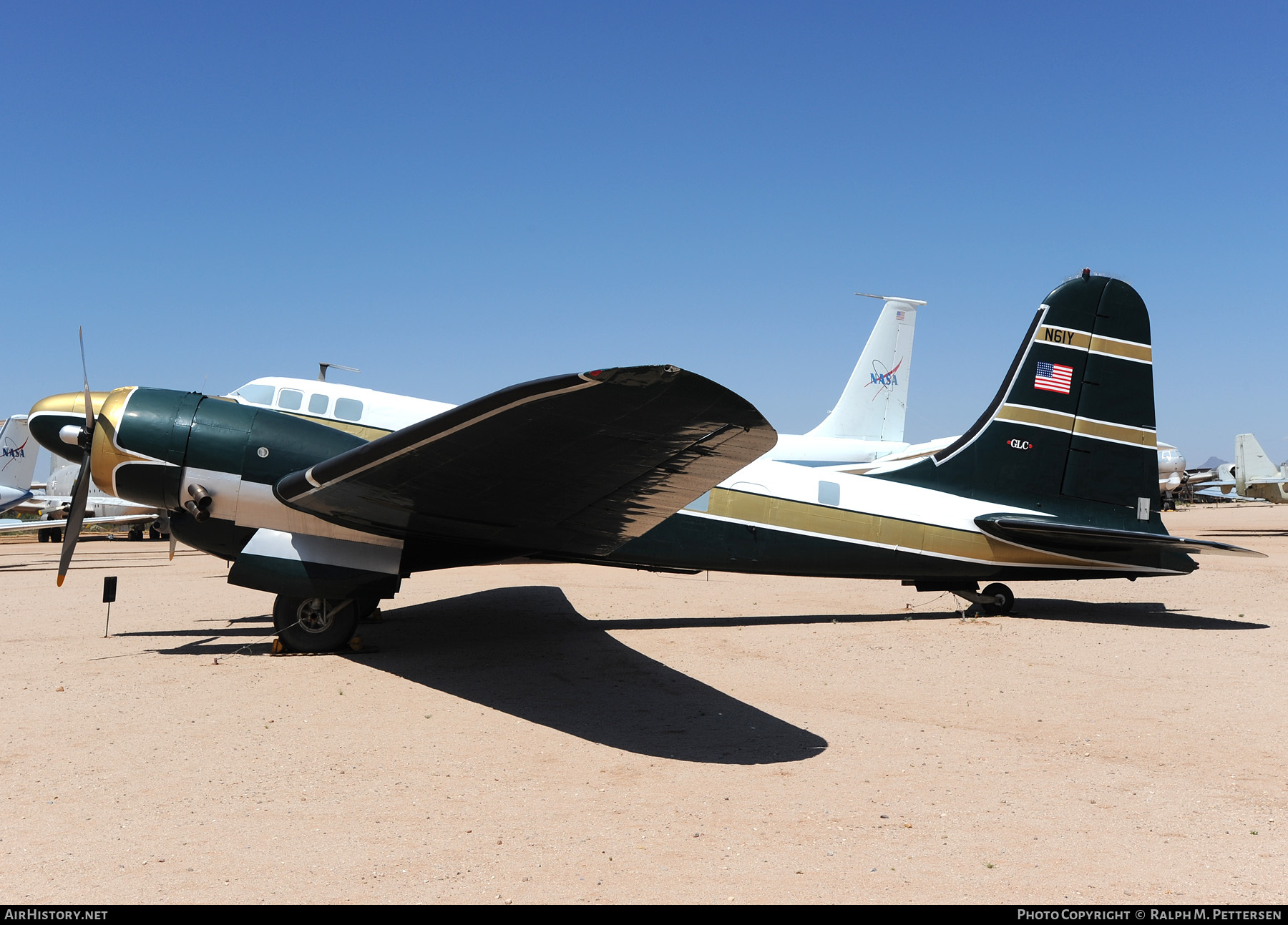 Aircraft Photo of N61Y | Douglas B-23 Dragon | GLC - Great Lakes Carbon Corp. | AirHistory.net #16353