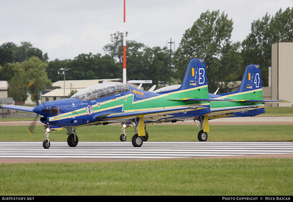 Aircraft Photo of 1435 | Embraer T-27 Tucano | Brazil - Air Force | AirHistory.net #16354