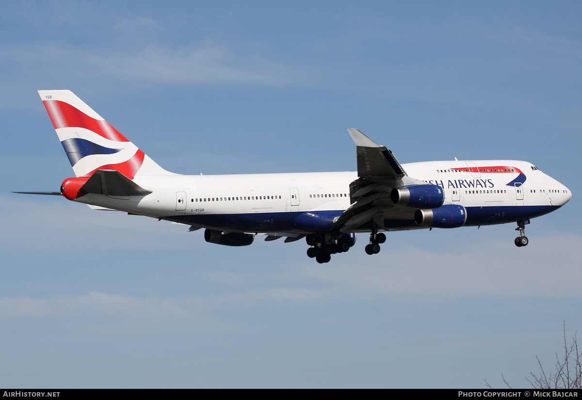 Aircraft Photo of G-BYGB | Boeing 747-436 | British Airways | AirHistory.net #16355