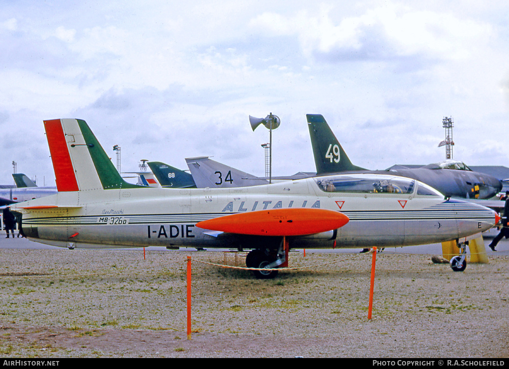 Aircraft Photo of I-ADIE | Aermacchi MB-326D | Alitalia | AirHistory.net #16359