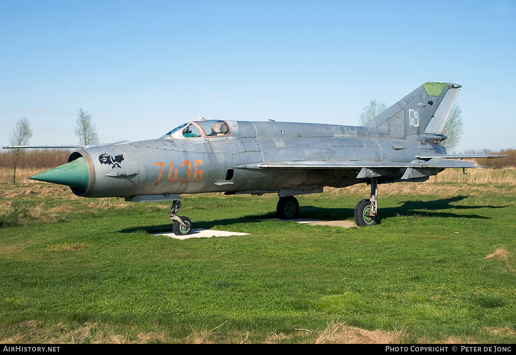 Aircraft Photo of 7436 | Mikoyan-Gurevich MiG-21MF | Poland - Air Force | AirHistory.net #16362