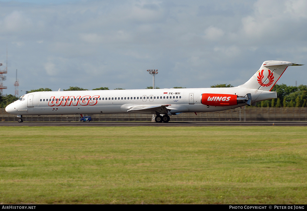 Aircraft Photo of PK-WIH | McDonnell Douglas MD-82 (DC-9-82) | Wings Air | AirHistory.net #16364
