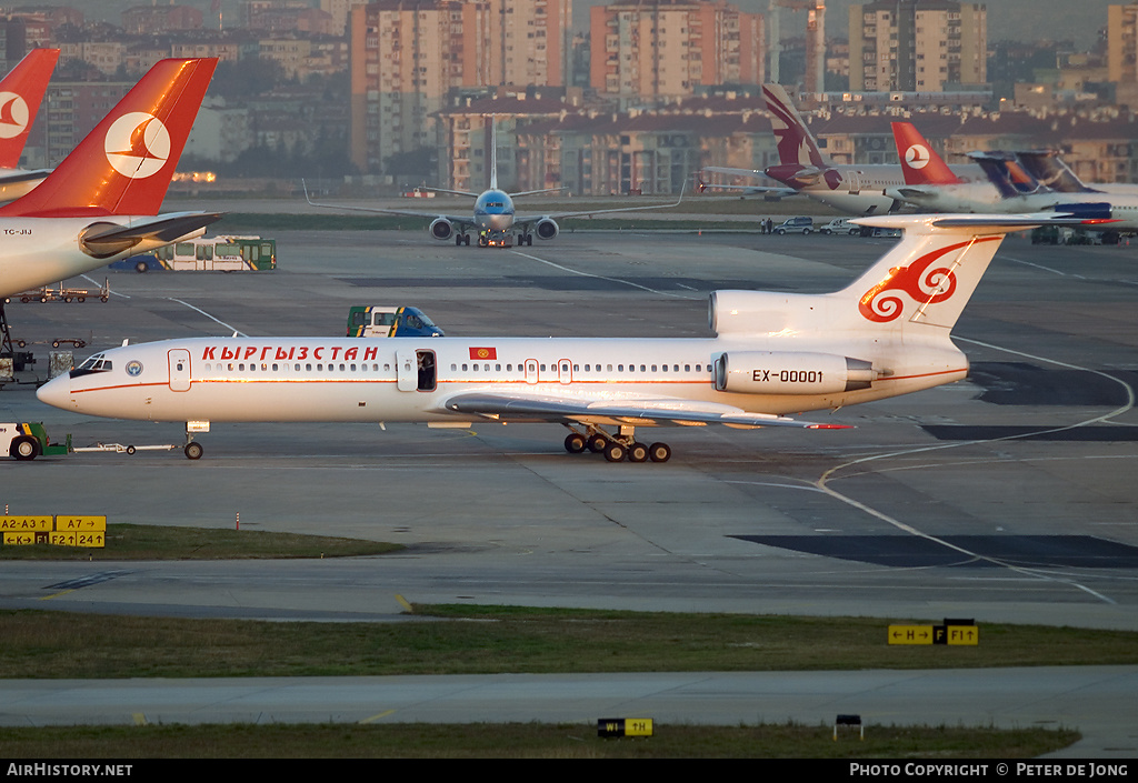 Aircraft Photo of EX-00001 | Tupolev Tu-154M | Kyrgyzstan Government | AirHistory.net #16366