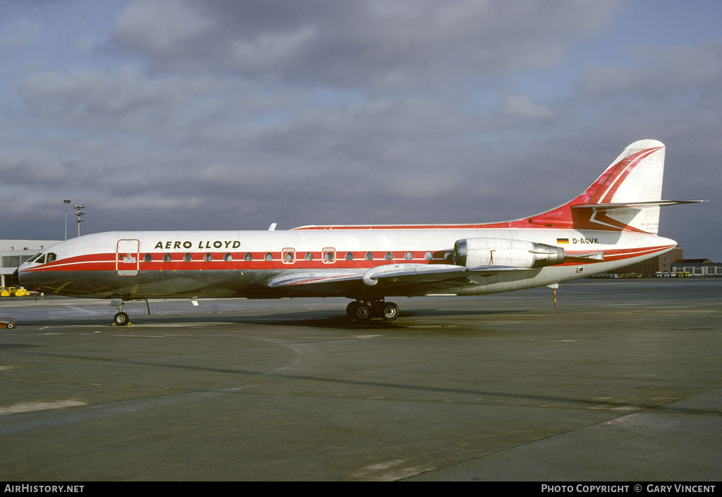 Aircraft Photo of D-ACVK | Sud SE-210 Caravelle 10B1R | Aero Lloyd | AirHistory.net #16373