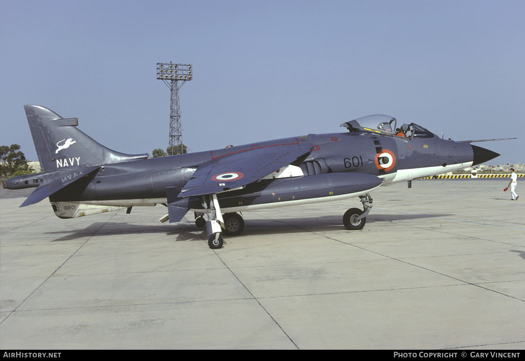 Aircraft Photo of IN601 | British Aerospace Sea Harrier FRS51 | India - Navy | AirHistory.net #16377