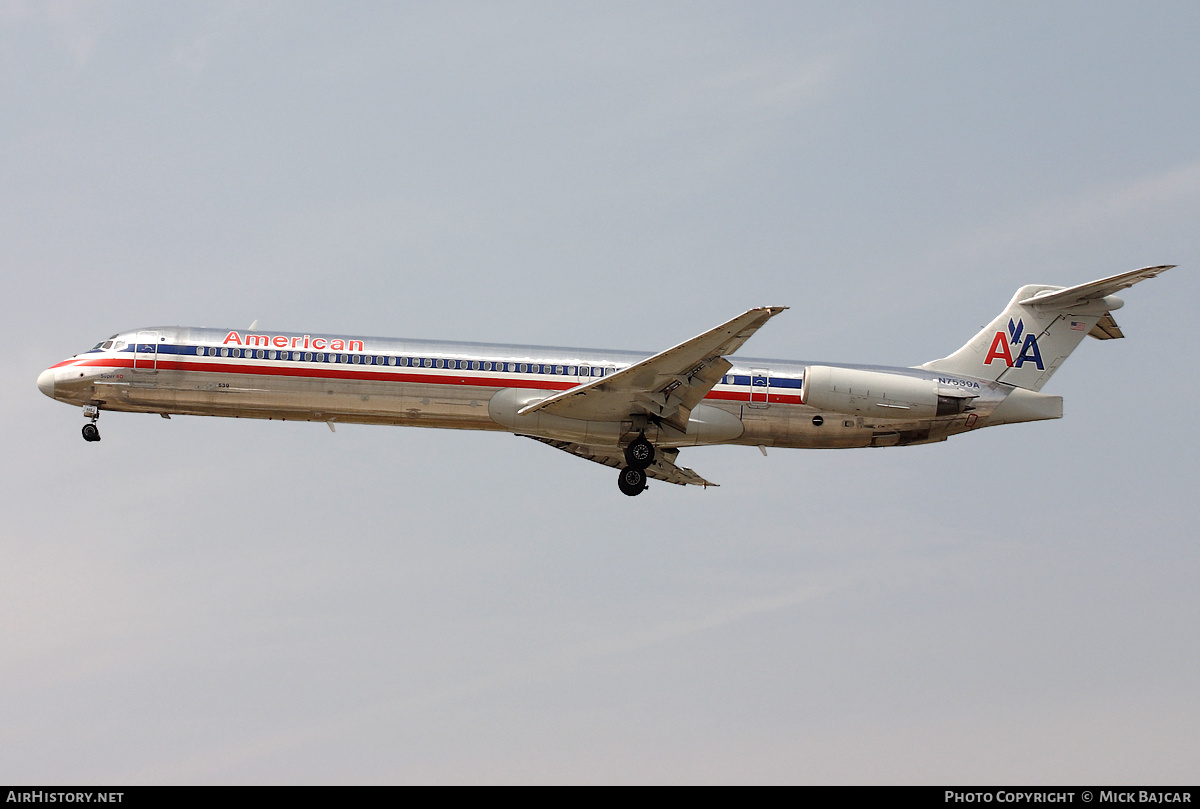 Aircraft Photo of N7539A | McDonnell Douglas MD-82 (DC-9-82) | American Airlines | AirHistory.net #16396