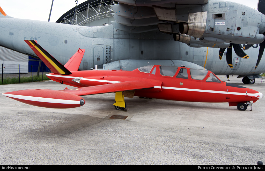 Aircraft Photo of No Reg | Fouga CM-170R Magister | Belgium - Air Force | AirHistory.net #16405