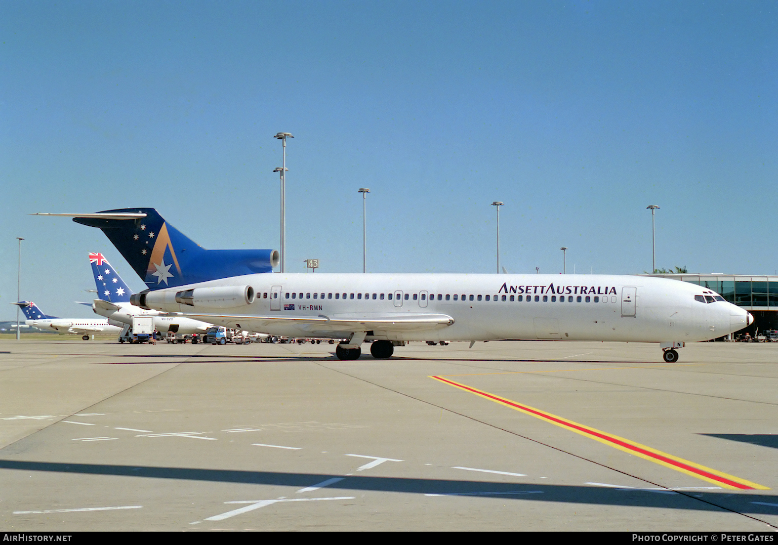 Aircraft Photo of VH-RMN | Boeing 727-277/Adv | Ansett Australia | AirHistory.net #16410