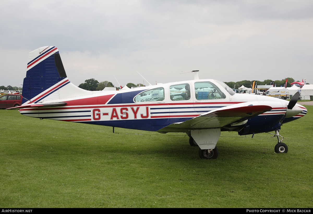 Aircraft Photo of G-ASYJ | Beech D95A Travel Air | AirHistory.net #16415