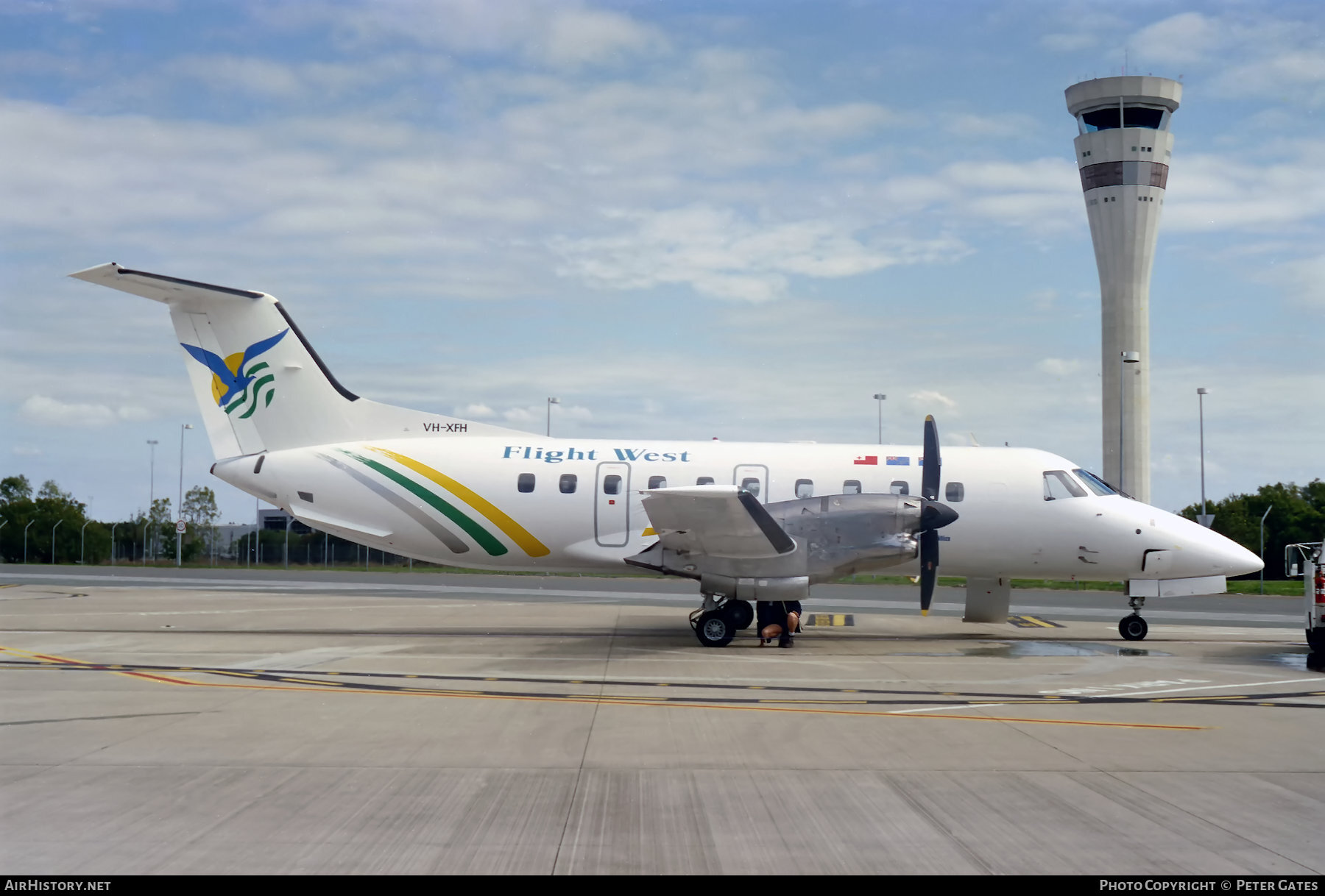 Aircraft Photo of VH-XFH | Embraer EMB-120RT Brasilia | Flight West Airlines | AirHistory.net #16419