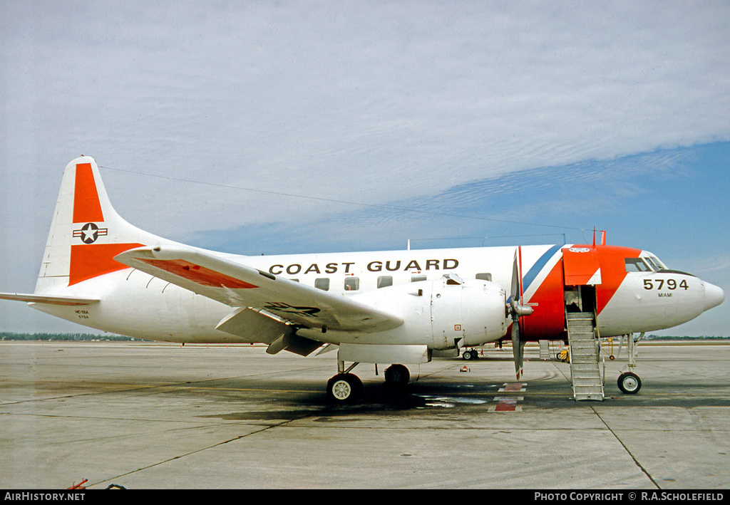 Aircraft Photo of 5794 | Convair HC-131A | USA - Coast Guard | AirHistory.net #16450