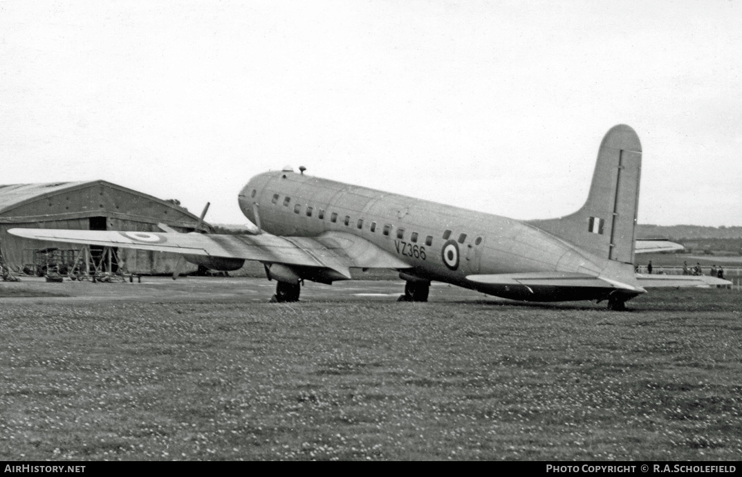 Aircraft Photo of VZ366 | Avro 689 Tudor 2 | UK - Air Force | AirHistory.net #16460