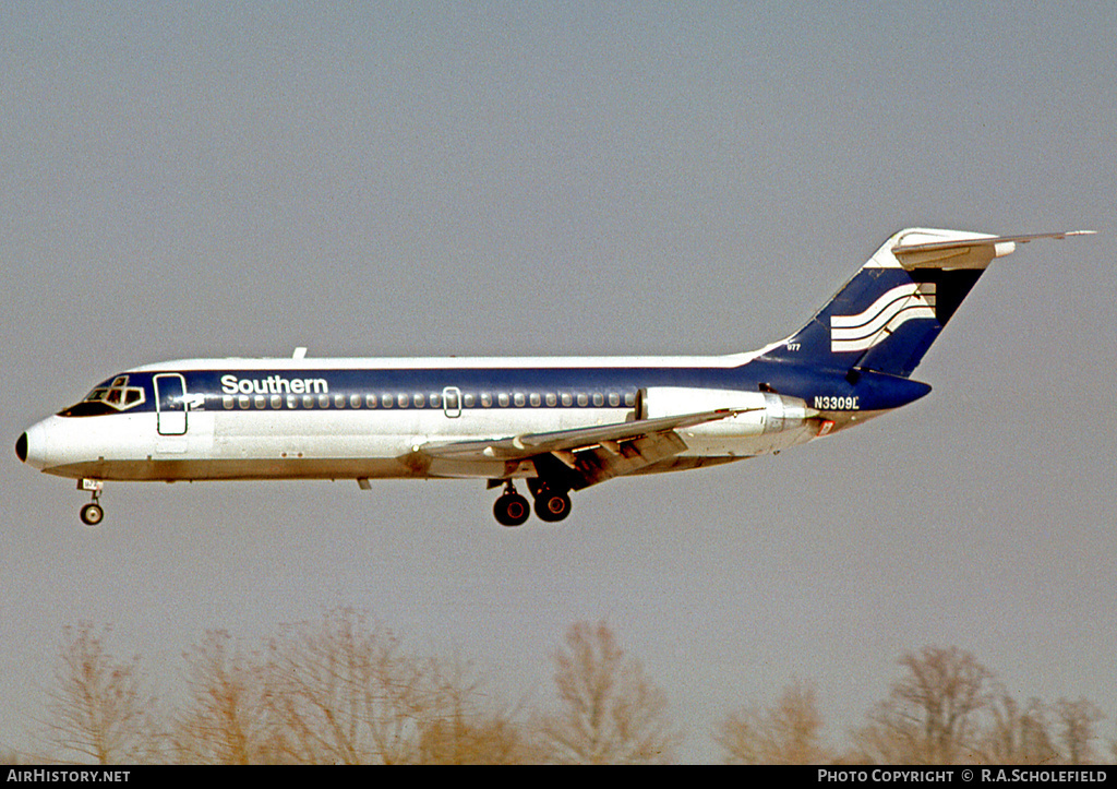 Aircraft Photo of N3309L | Douglas DC-9-14 | Southern Airways | AirHistory.net #16487