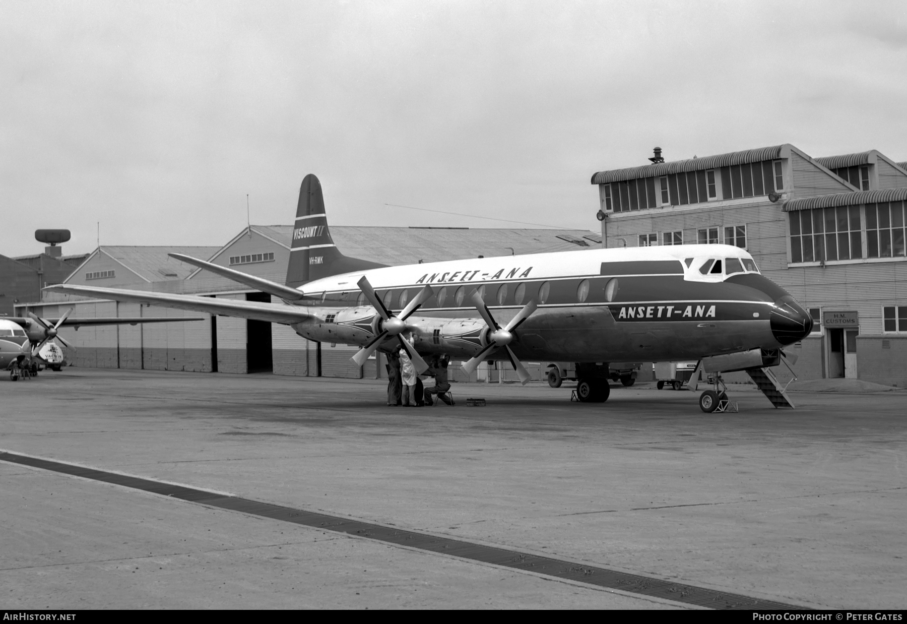 Aircraft Photo of VH-RMK | Vickers 812 Viscount | Ansett - ANA | AirHistory.net #16535