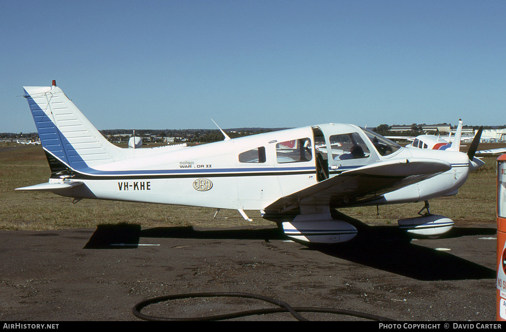 Aircraft Photo of VH-KHE | Piper PA-28-161 Warrior II | Jack Brabham Aviation - JBA | AirHistory.net #16550