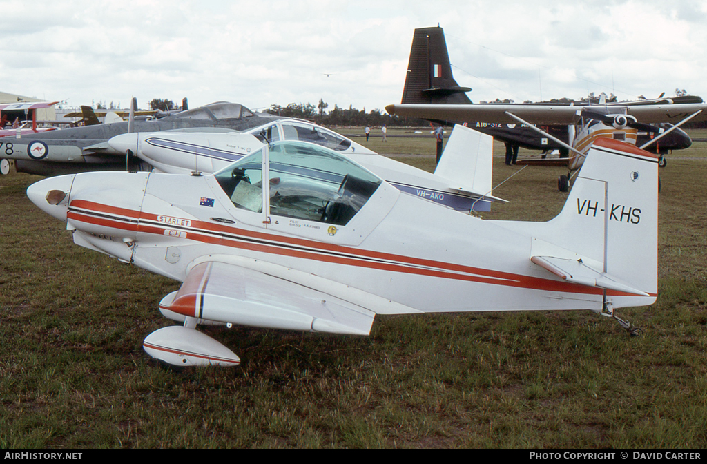 Aircraft Photo of VH-KHS | Corby CJ-1 Starlet | AirHistory.net #16560