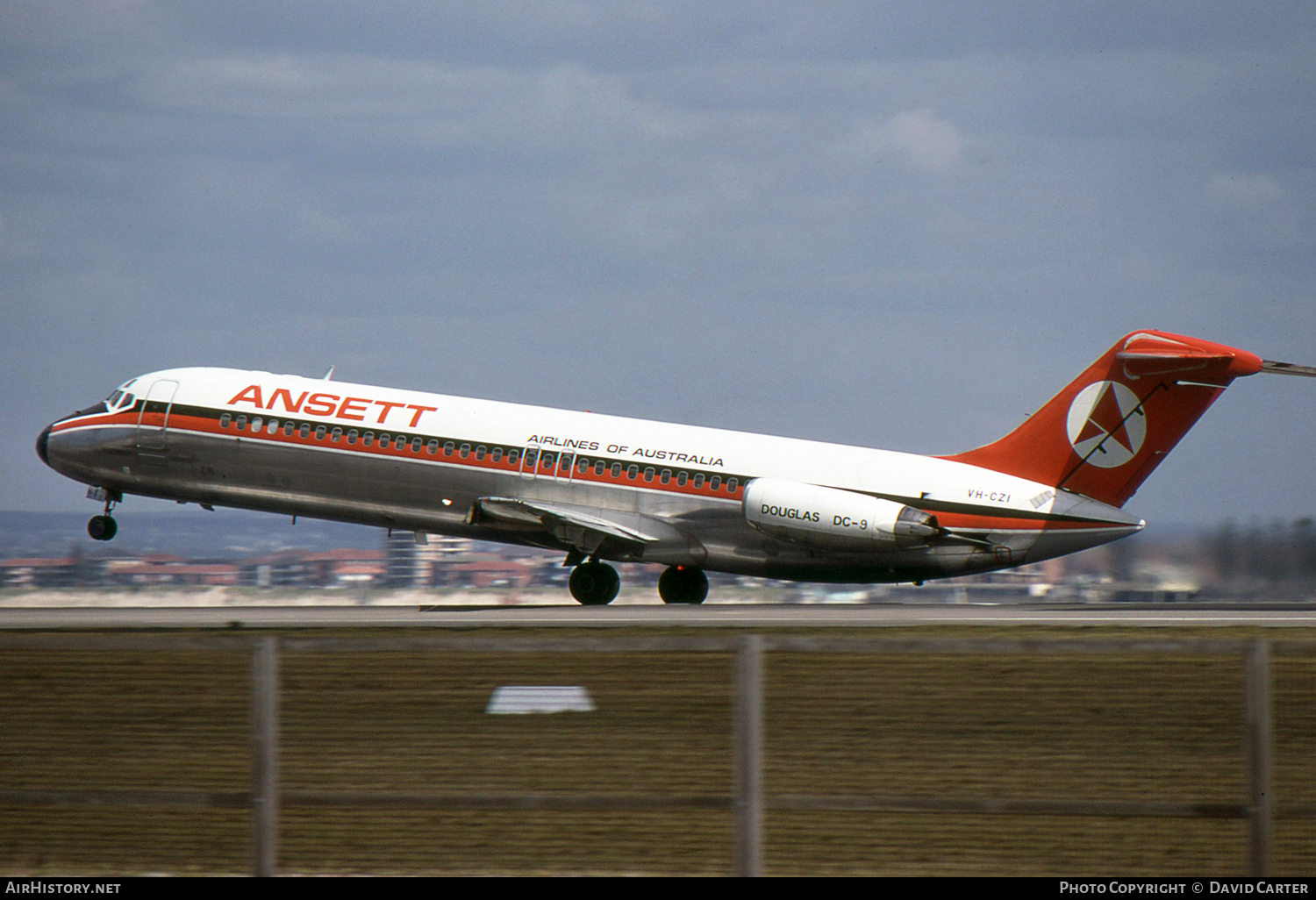 Aircraft Photo of VH-CZI | McDonnell Douglas DC-9-31 | Ansett Airlines of Australia | AirHistory.net #16564