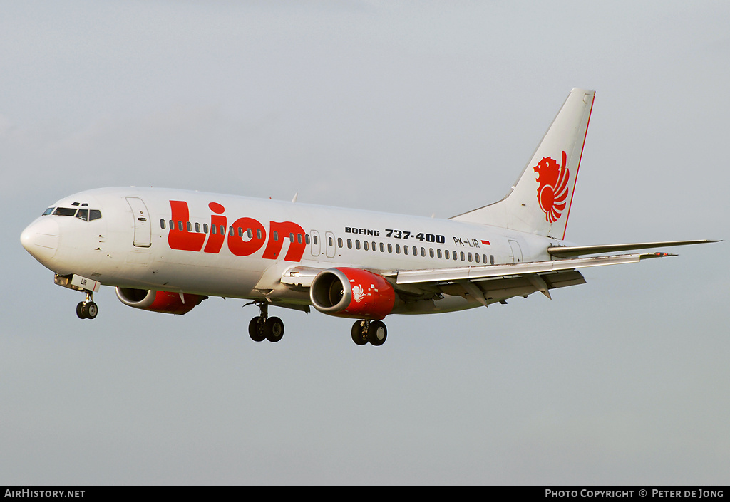 Aircraft Photo of PK-LIR | Boeing 737-4Y0 | Lion Air | AirHistory.net #16576