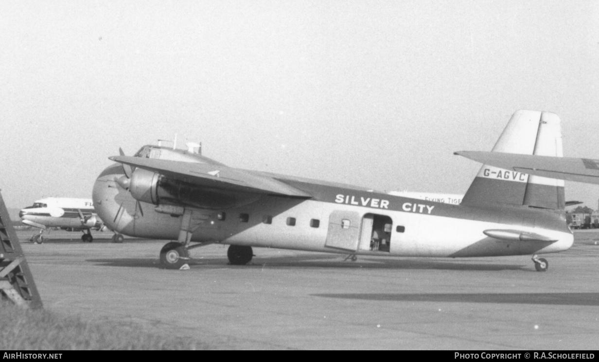 Aircraft Photo of G-AGVC | Bristol 170 Freighter Mk21 | Silver City Airways | AirHistory.net #16581