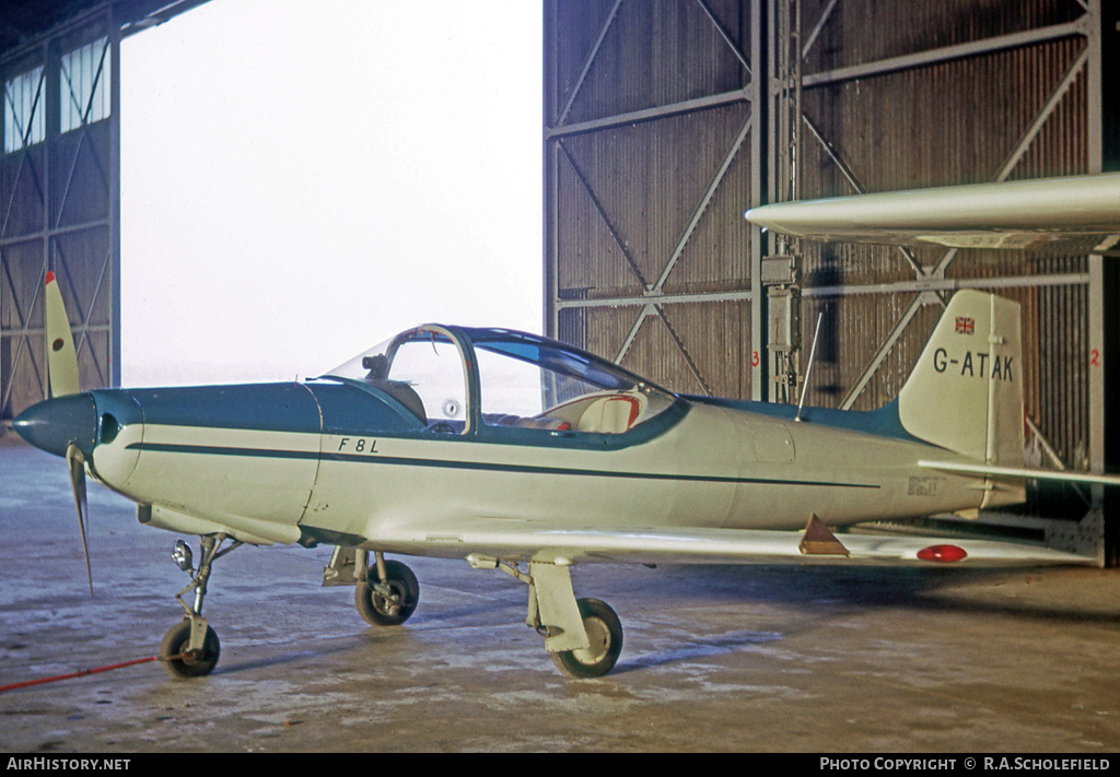 Aircraft Photo of G-ATAK | Aviamilano F.8L Falco 3 | AirHistory.net #16583