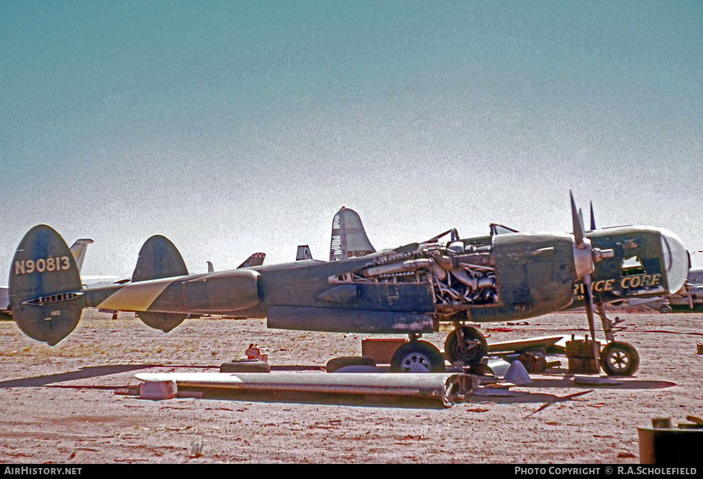 Aircraft Photo of N90813 | Lockheed F-5G Lightning | Aero Service | AirHistory.net #16590