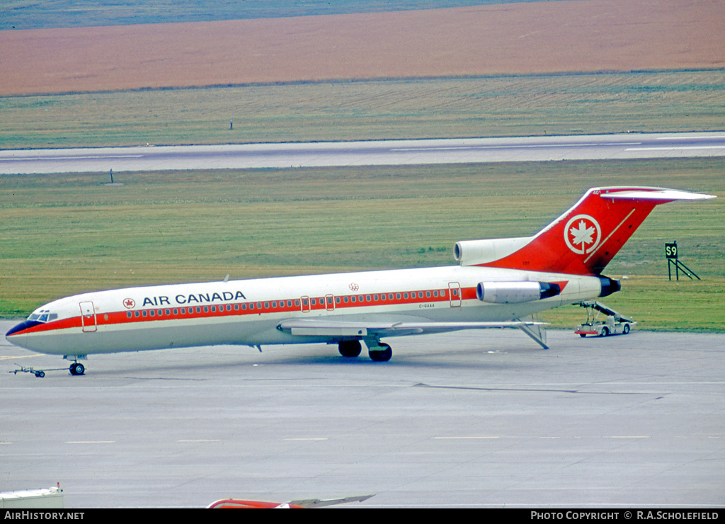 Aircraft Photo of C-GAAA | Boeing 727-233/Adv | Air Canada | AirHistory.net #16591