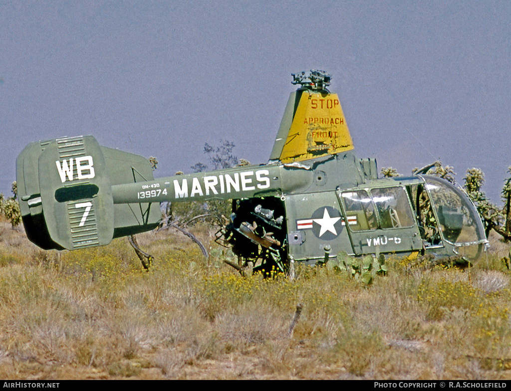 Aircraft Photo of 139974 | Kaman OH-43D | USA - Marines | AirHistory.net #16594