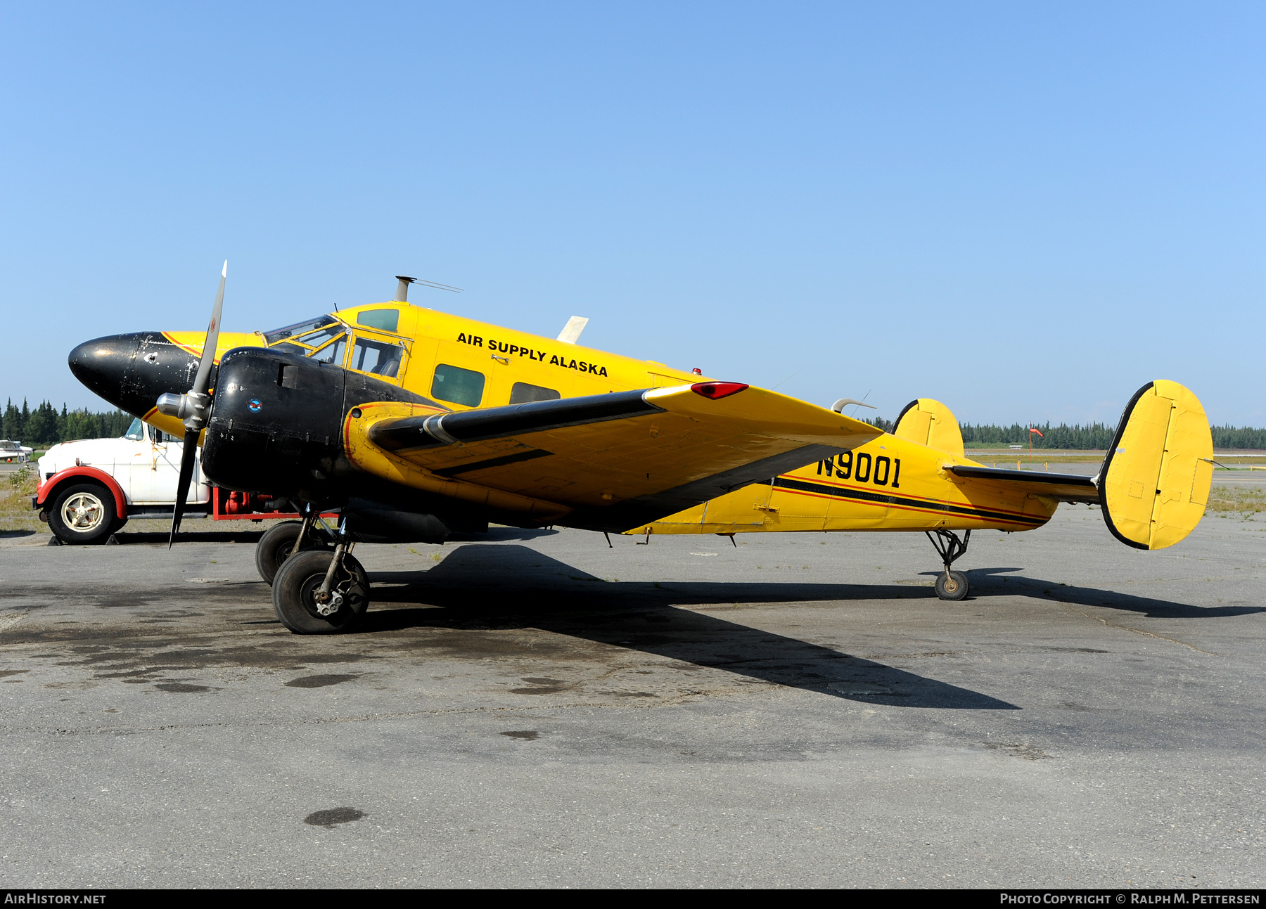 Aircraft Photo of N9001 | Beech E18S-9700 | Air Supply Alaska | AirHistory.net #16598