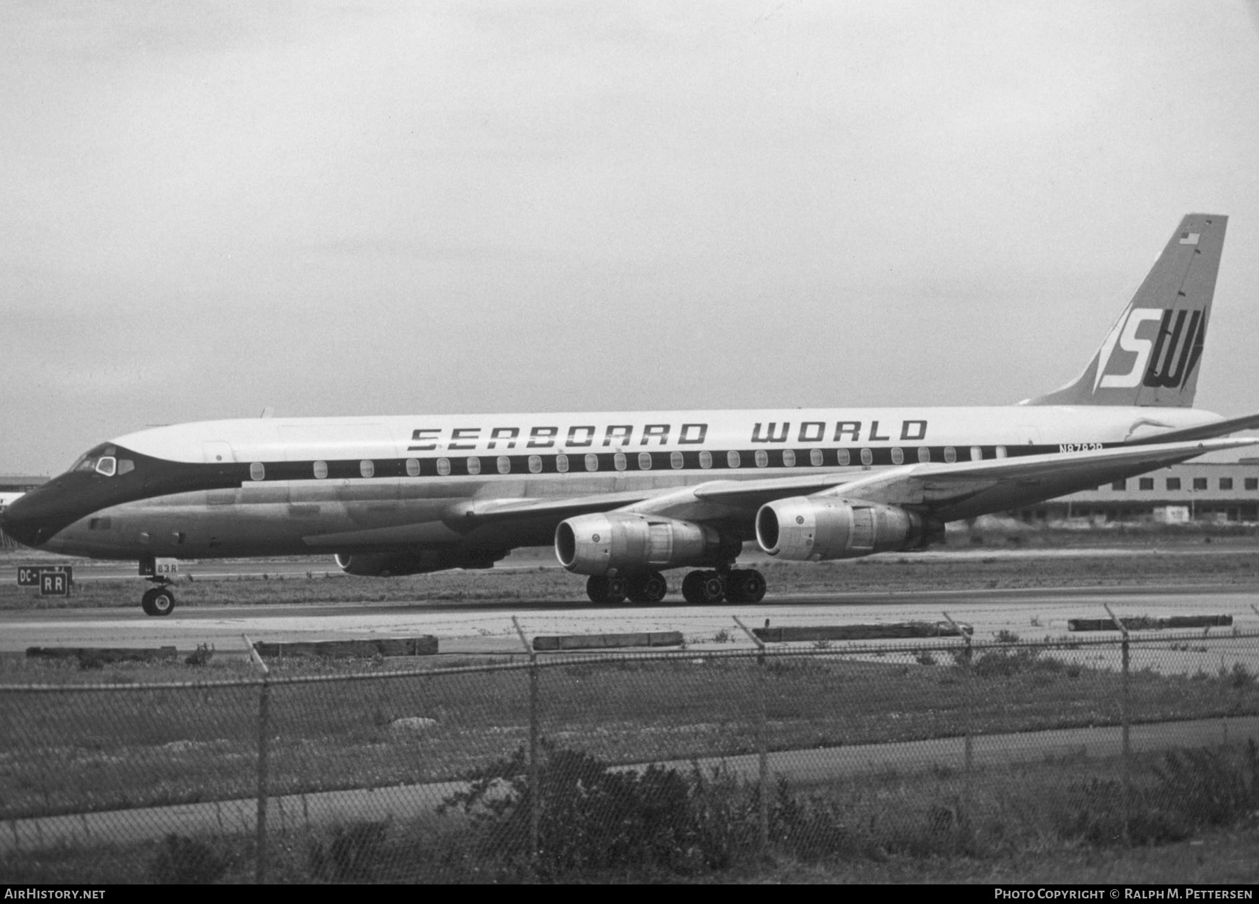 Aircraft Photo of N8783R | Douglas DC-8-54CF Jet Trader | Seaboard World Airlines | AirHistory.net #16609