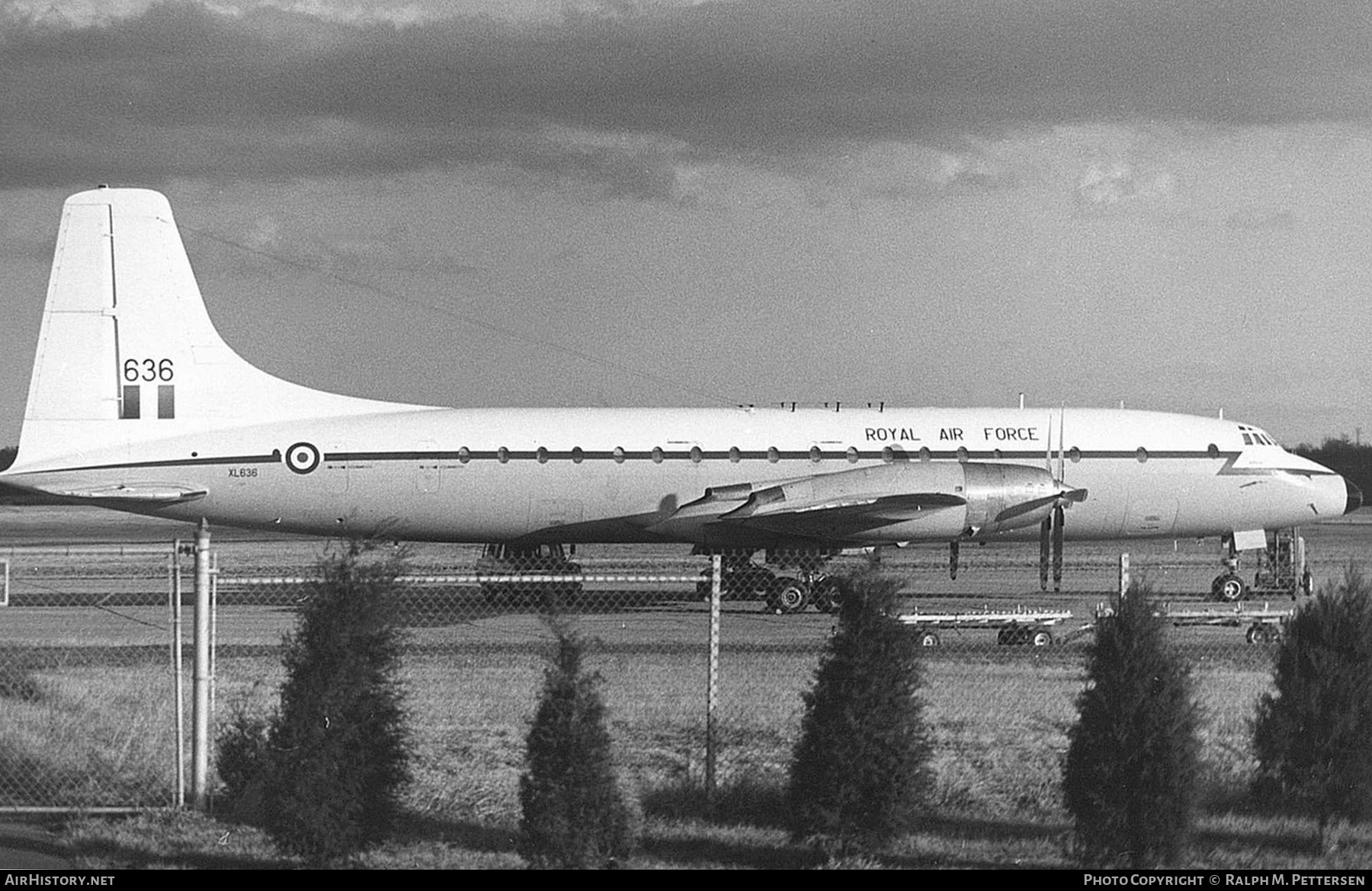Aircraft Photo of XL636 | Bristol 175 Britannia C.1 (253) | UK - Air Force | AirHistory.net #16612