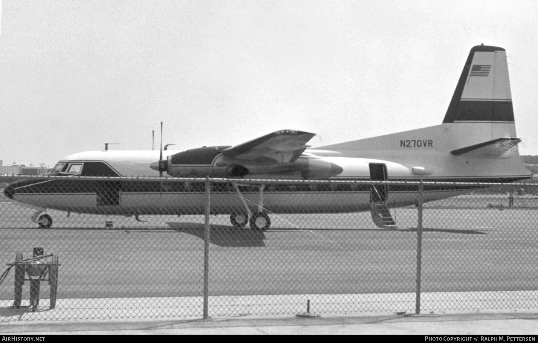 Aircraft Photo of N270VR | Fairchild F-27A | AirHistory.net #16619