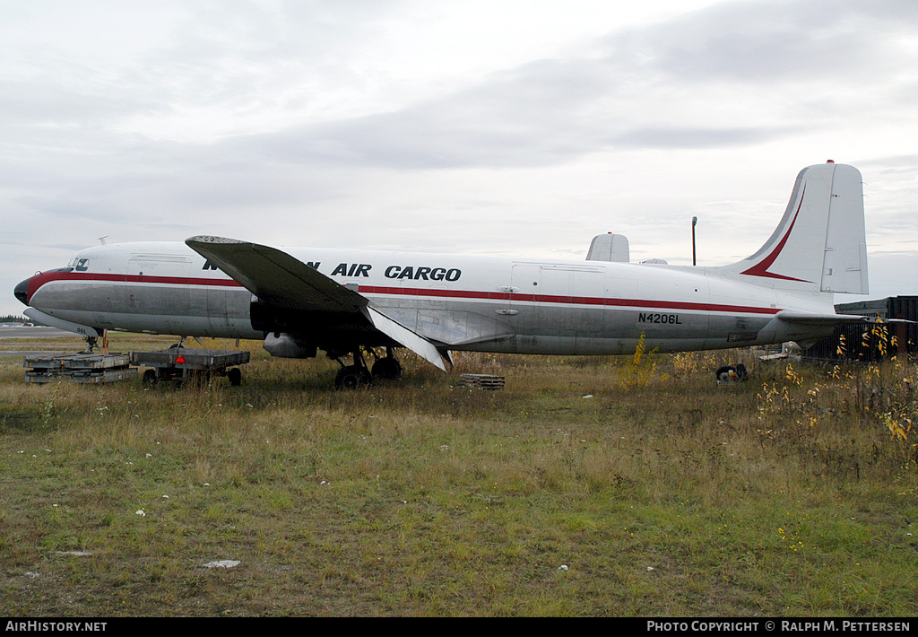 Aircraft Photo of N4206L | Douglas C-118B Liftmaster | Northern Air Cargo - NAC | AirHistory.net #16627
