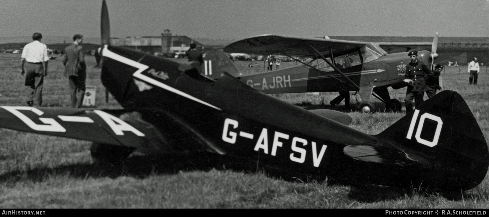 Aircraft Photo of G-AFSV | Chilton DW-1A | AirHistory.net #16632