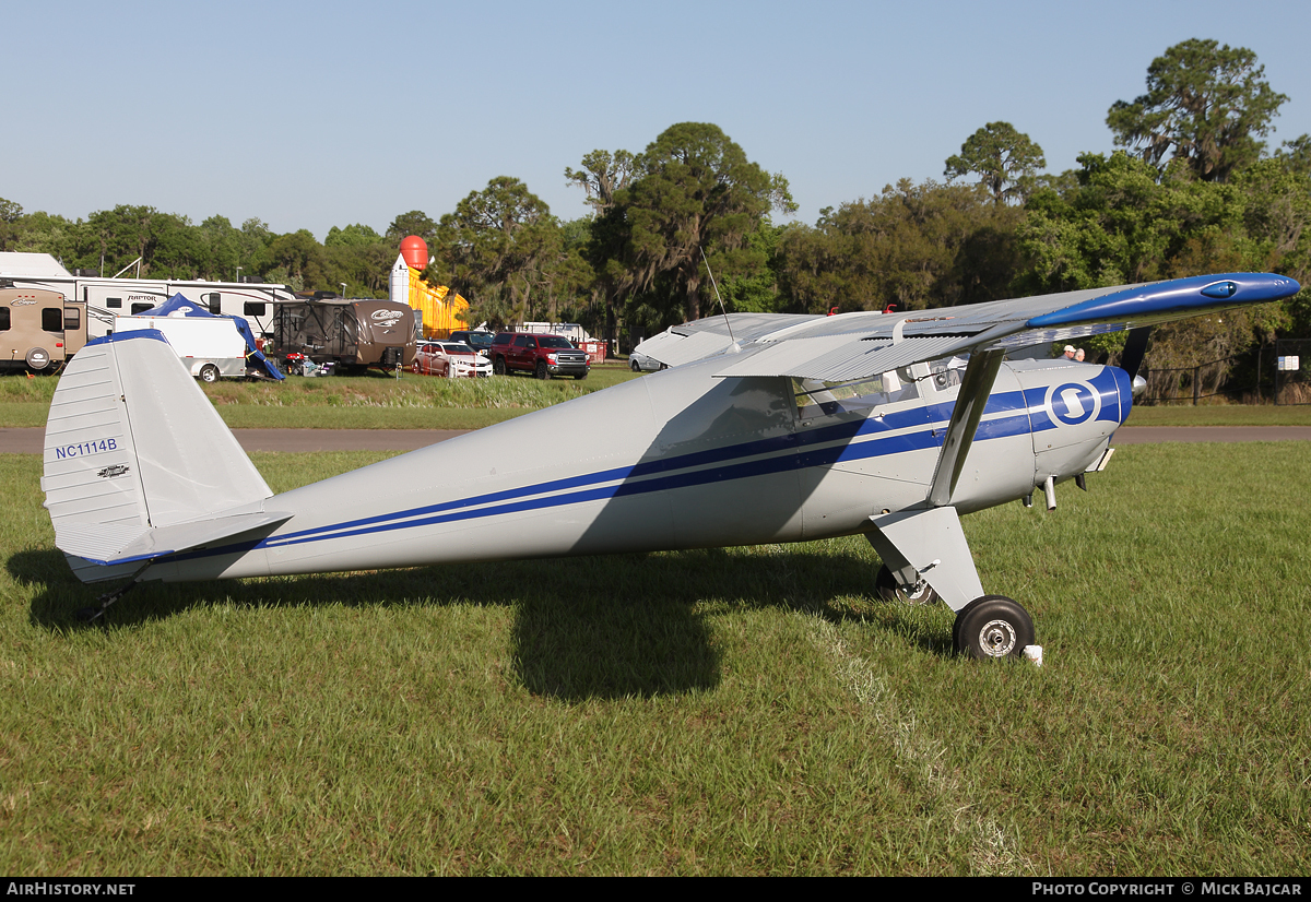 Aircraft Photo of N1114B / NC1114B | Luscombe 8E Silvaire | AirHistory.net #16643