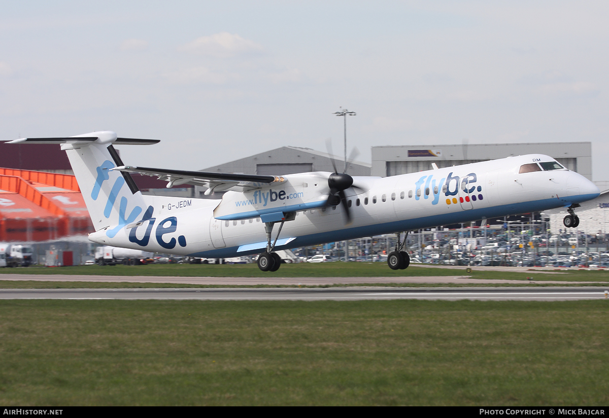 Aircraft Photo of G-JEDM | Bombardier DHC-8-402 Dash 8 | Flybe | AirHistory.net #16654