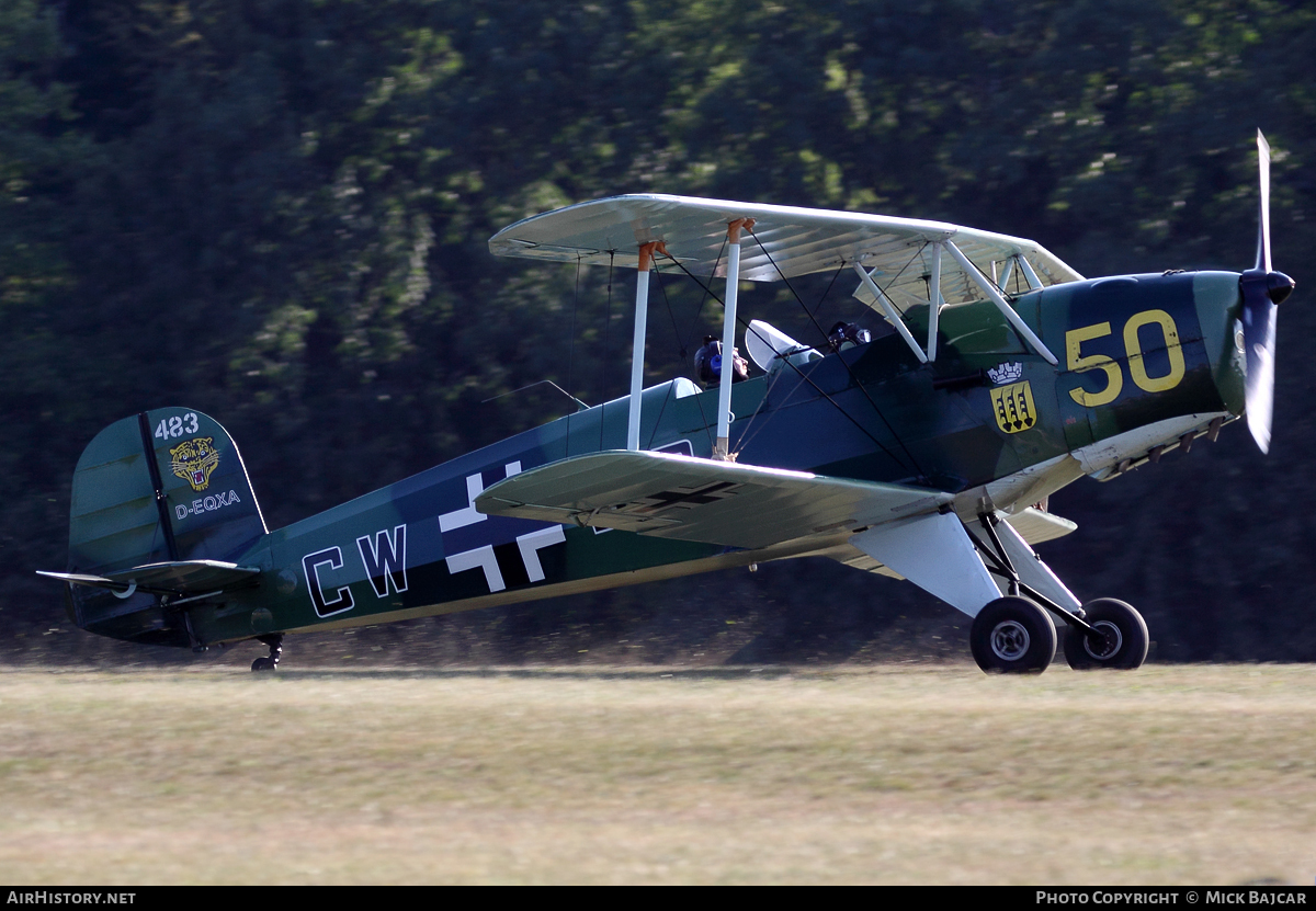 Aircraft Photo of D-EQXA / 483 | CASA 1.131E Jungmann | Germany - Air Force | AirHistory.net #16657